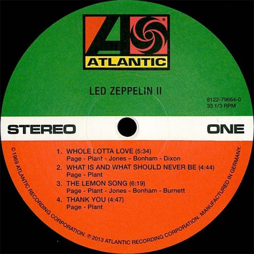 Виниловая пластинка WM Led Zeppelin Led Zeppelin II (REMASTERED/180 GRAM)