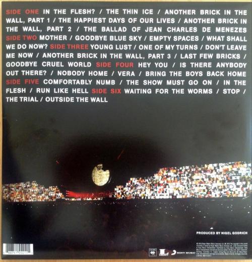 Виниловая пластинка Sony Roger Waters The Wall (180 Gram/Trifold/+Booklet)