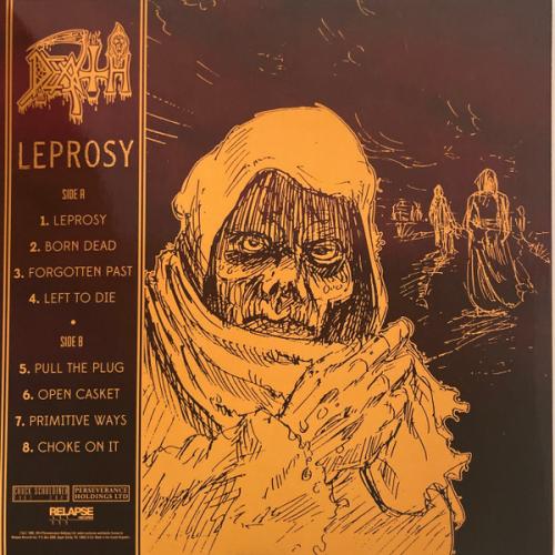 Виниловая пластинка Death - Leprosy (Tri Color Merge LP)