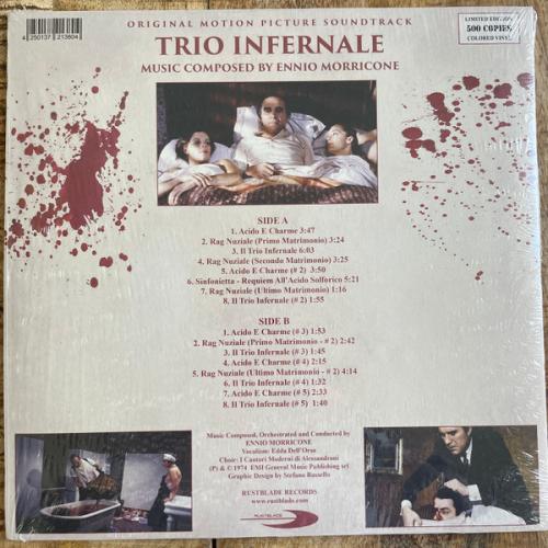 Виниловая пластинка Саундтрек - Trio Infernale (Ennio Morricone) (Coloured Vinyl LP)