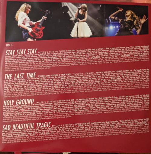 Виниловая пластинка Taylor Swift - Red (Taylor's Version) (Black Vinyl 4LP)