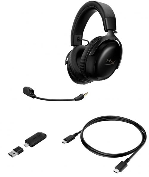 Наушники HyperX Cloud III S WL Black