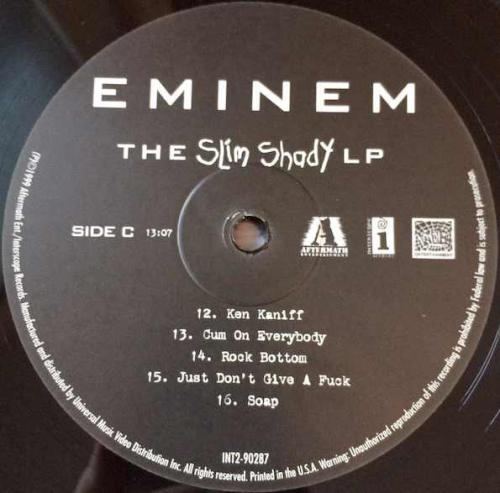 Виниловая пластинка Eminem, The Slim Shady 2LP