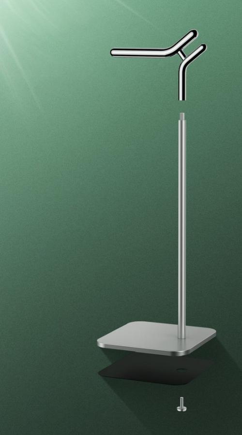 Подставка настольная металлическая UGREEN для наушников и гарнитуры Adjustable Headphone Stand Bracket #80701
