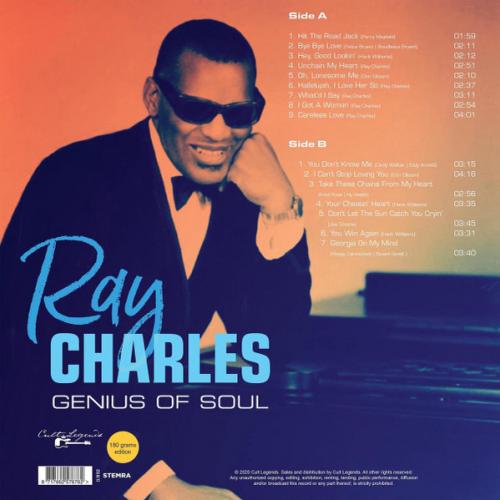 Виниловая пластинка Ray Charles - Genius Of Soul (180 Gram Black Vinyl LP)