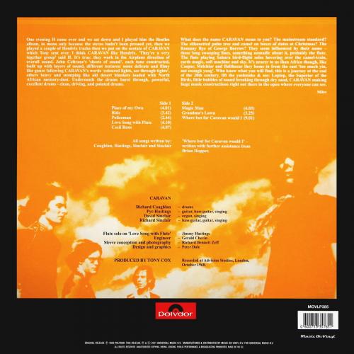 Виниловая пластинка Caravan - Caravan (Black Vinyl LP)