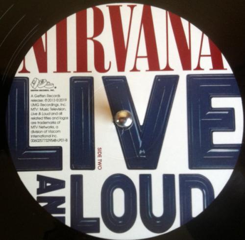 Виниловая пластинка Nirvana, Live And Loud