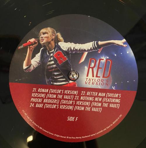 Виниловая пластинка Taylor Swift - Red (Taylor's Version) (Black Vinyl 4LP)