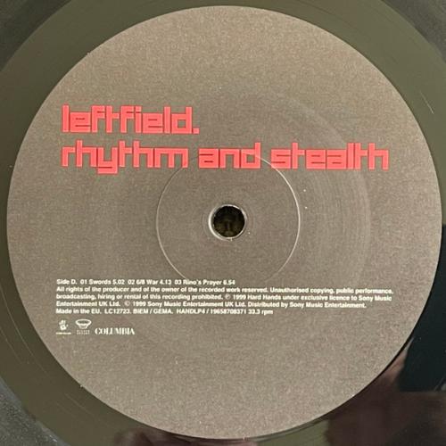 Виниловая пластинка Leftfield - Rhythm & Stealth (2LP)