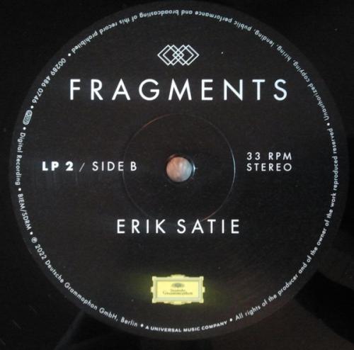 Виниловая пластинка Сборник - Satie: Fragments (Satie Reworks & Remixes) (Black Vinyl 2LP)