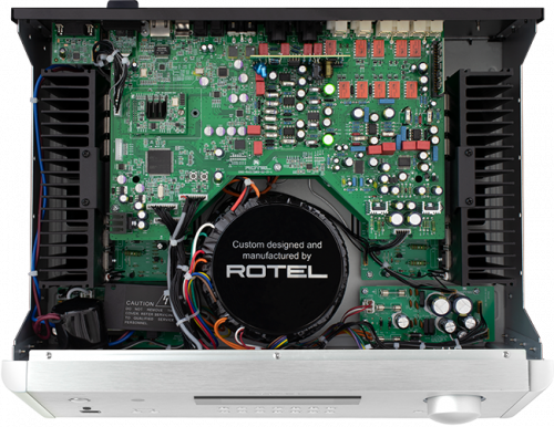 Интегральный усилитель Rotel RA-1572 MKII silver