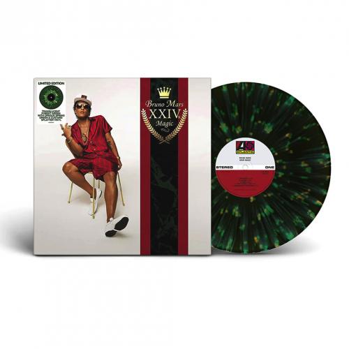 Виниловая пластинка Bruno Mars - 24K Magic (Limited Green & Custard Splatter Vinyl LP)