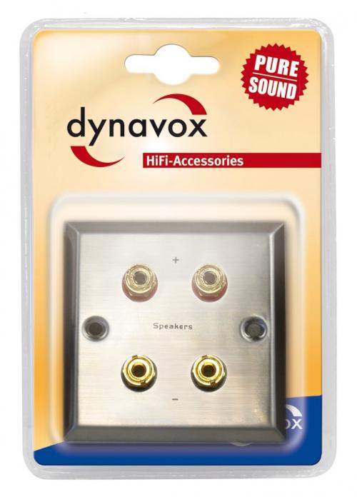 Dynavox настенная консоль с 2 парами аудио коннекторов (205099)