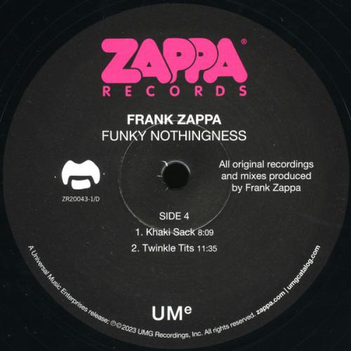 Виниловая пластинка Zappa, Frank - Funky Nothingness (Black Vinyl 2LP)