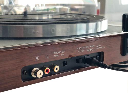 Проигрыватель винила Thorens TD 402 DD (TP72, AT VM95E) highgloss walnut