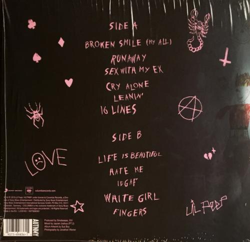 Виниловая пластинка Sony Lil Peep Come Over When You'Re Sober, Pt. 2 (Black Vinyl)