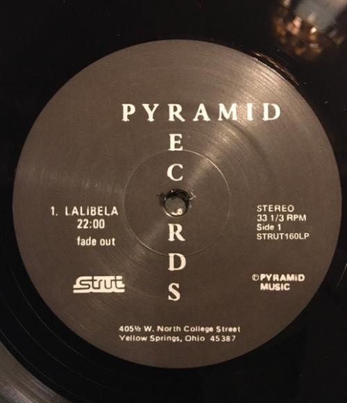 Виниловая пластинка The Pyramids - Lalibela (Black Vinyl LP)