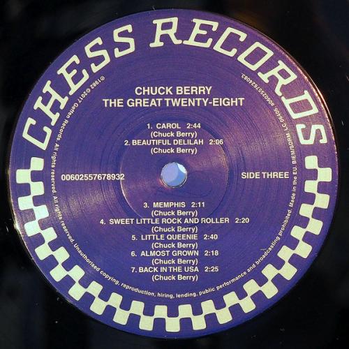 Виниловая пластинка Chuck Berry, The Great Twenty-Eight
