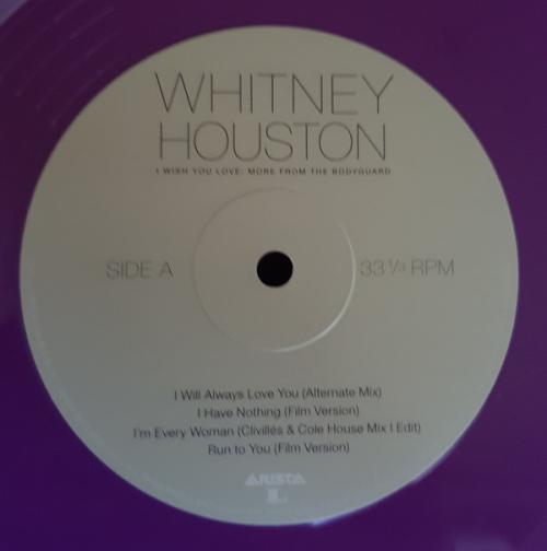 Виниловая пластинка Sony Whitney Houston I Wish You Love: More From The Bodyguard (Purple Vinyl/Gatefold/Numbered)