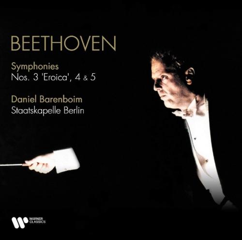 Виниловая пластинка Daniel Barenboim - Beethoven: Symphonies 3, 4 & 5 (Black Vinyl 3LP)