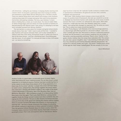 Виниловая пластинка Andrew Cyrille/Wadada Leo Smith/Bill Frisell, Lebroba ()
