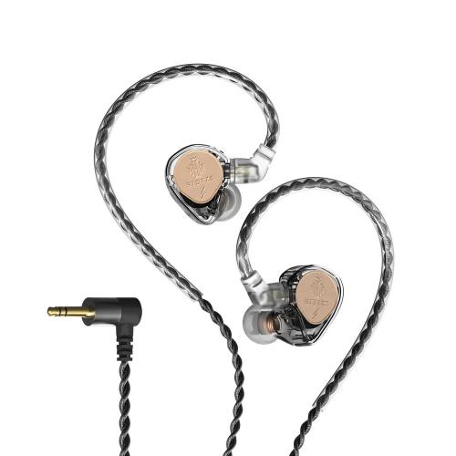 Наушники Hidizs ST2 Pro 3.5mm Black Transparent