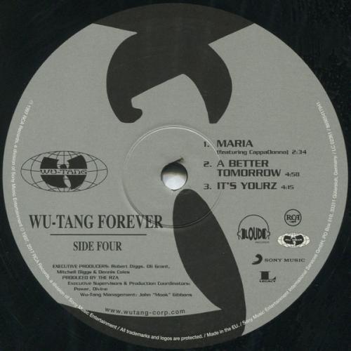 Виниловая пластинка Wu-Tang Clan WU TANG FOREVER