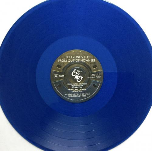 Виниловая пластинка Jeff Lynne's Elo, From Out Of Nowhere (180 Gram Blue Vinyl)