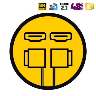 Кабель HDMI Dr.HD 8K Сверхтонкий Тип C 1.5 м