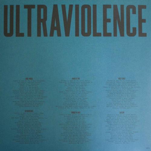 Виниловая пластинка Lana Del Rey, Ultraviolence (UK Deluxe)