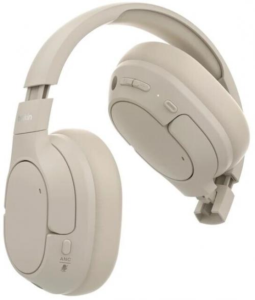 Наушники Belkin Noise Cancelling Over-Ear Sand