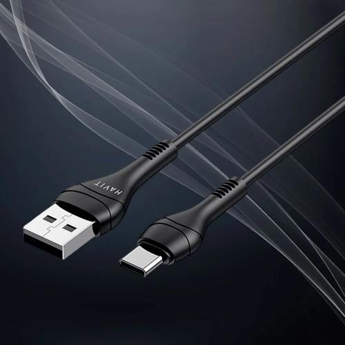 USB кабель HAVIT CB6161 USB-C - USB-A BK 1m