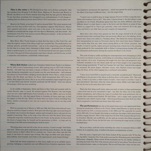 Виниловая пластинка Dylan, Bob, More Blood, More Tracks: The Bootleg Series Vol. 14 (Limited 180 Gram Black Vinyl)