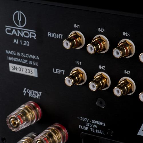Cтереоусилитель мощности Canor Audio AI 1.20 Silver