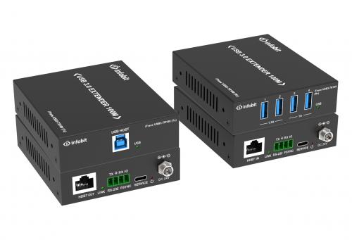 Удлинитель сигнала USB Infobit iTrans USB3-TR100