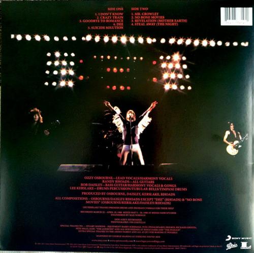 Виниловая пластинка Sony Ozzy Osbourne Blizzard Of Ozz (180 Gram/Remastered)