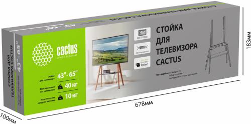 Подставка для телевизора Cactus CS-ST3645BKWN