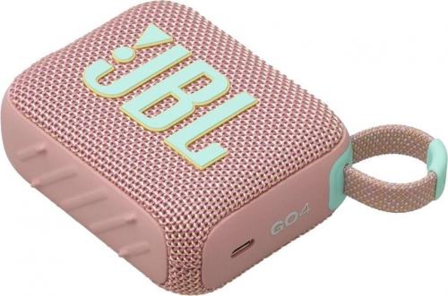 Портативная акустика JBL Go 4 Pink