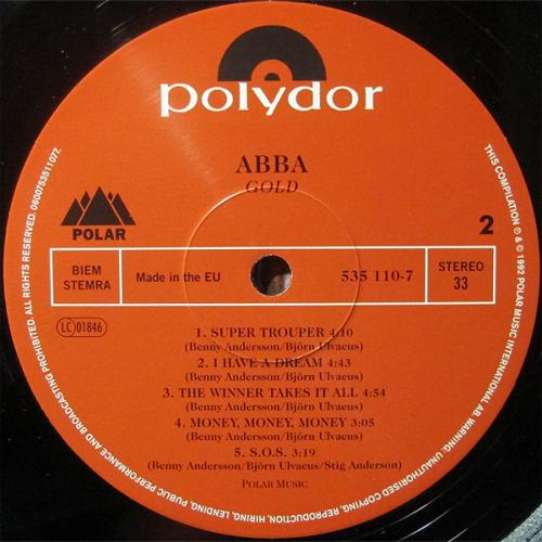 Виниловая пластинка Abba, Gold (Back To Black)