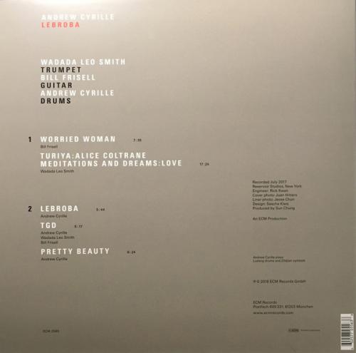 Виниловая пластинка Andrew Cyrille/Wadada Leo Smith/Bill Frisell, Lebroba ()