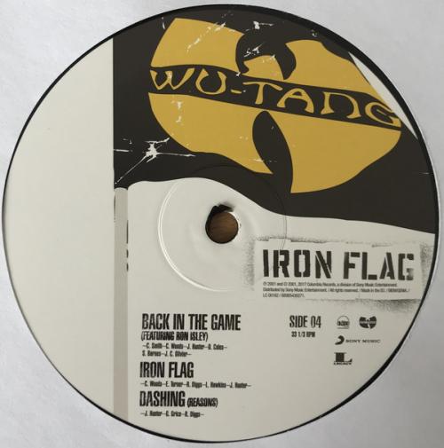 Виниловая пластинка Wu-Tang Clan IRON FLAG