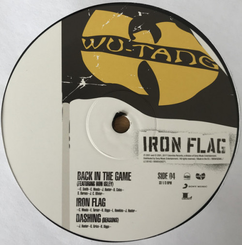 Виниловая пластинка Wu-Tang Clan IRON FLAG