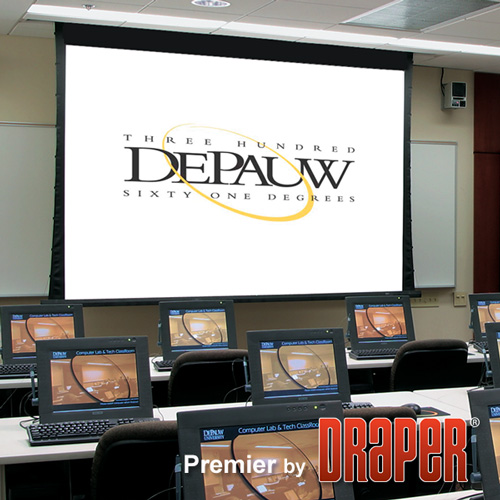 Экран Draper Premier NTSC (3:4) 305/120" 183*244 M1300 ebd 12" case white