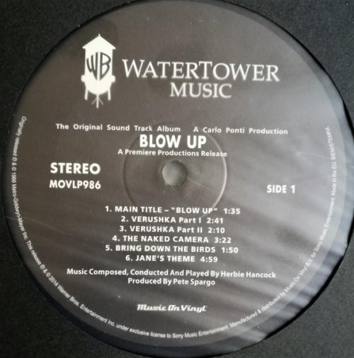 Виниловая пластинка Саундтрек - Blow-Up (Herbie Hancock) (Black Vinyl LP)