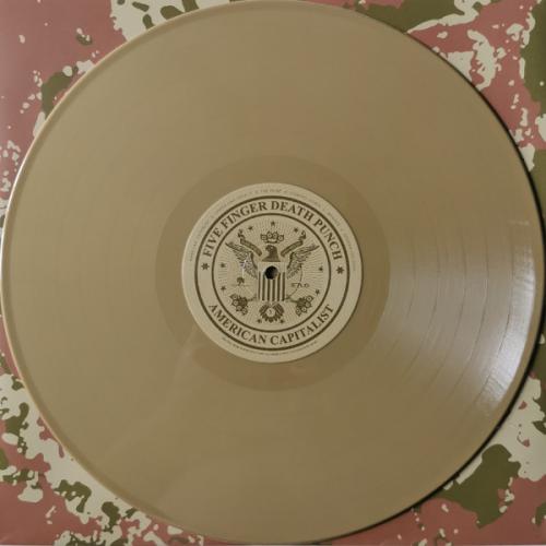Виниловая пластинка Five Finger Death Punch – American Capitalist (10th Anniversary Gold Vinyl LP)