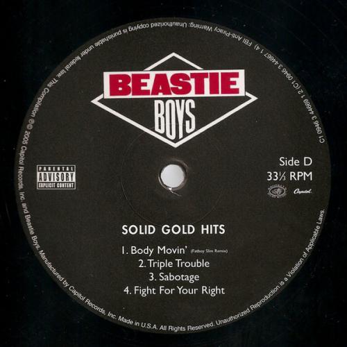 Виниловая пластинка Beastie Boys, The, Solid Gold Hits