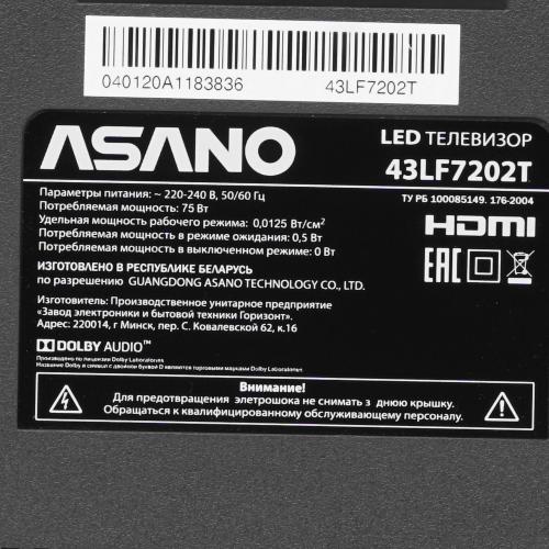 LED телевизор ASANO 43LF7202T