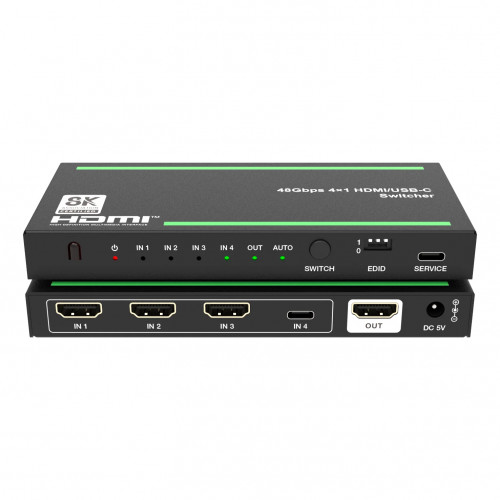 Коммутатор HDMI Lideo SW41HC-8K