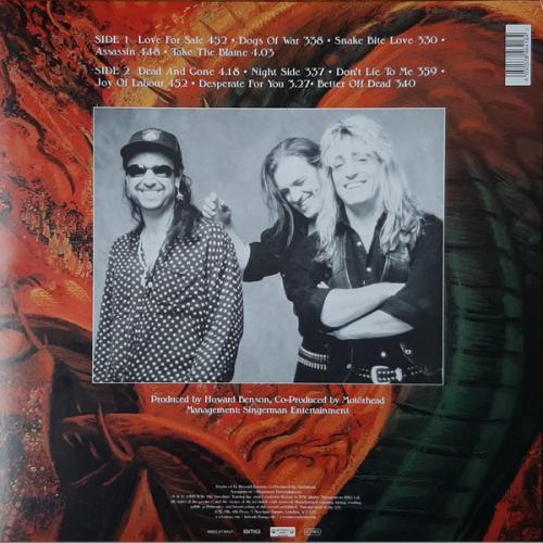 Виниловая пластинка MOTORHEAD - SNAKE BITE LOVE (REISSUE)