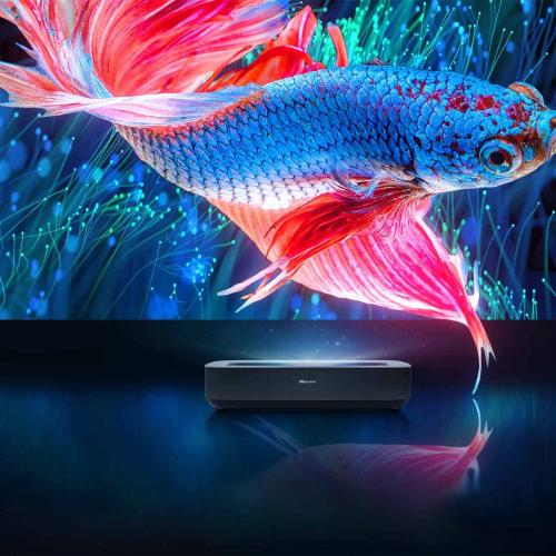 Лазерный телевизор Hisense PL1H с экраном Kauber CLR 99"
